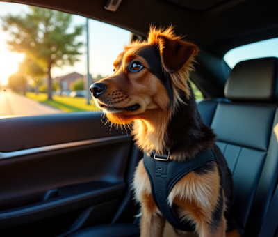 Quels sont les meilleurs harnais pour chiens pour garantir leur sécurité en voiture ?