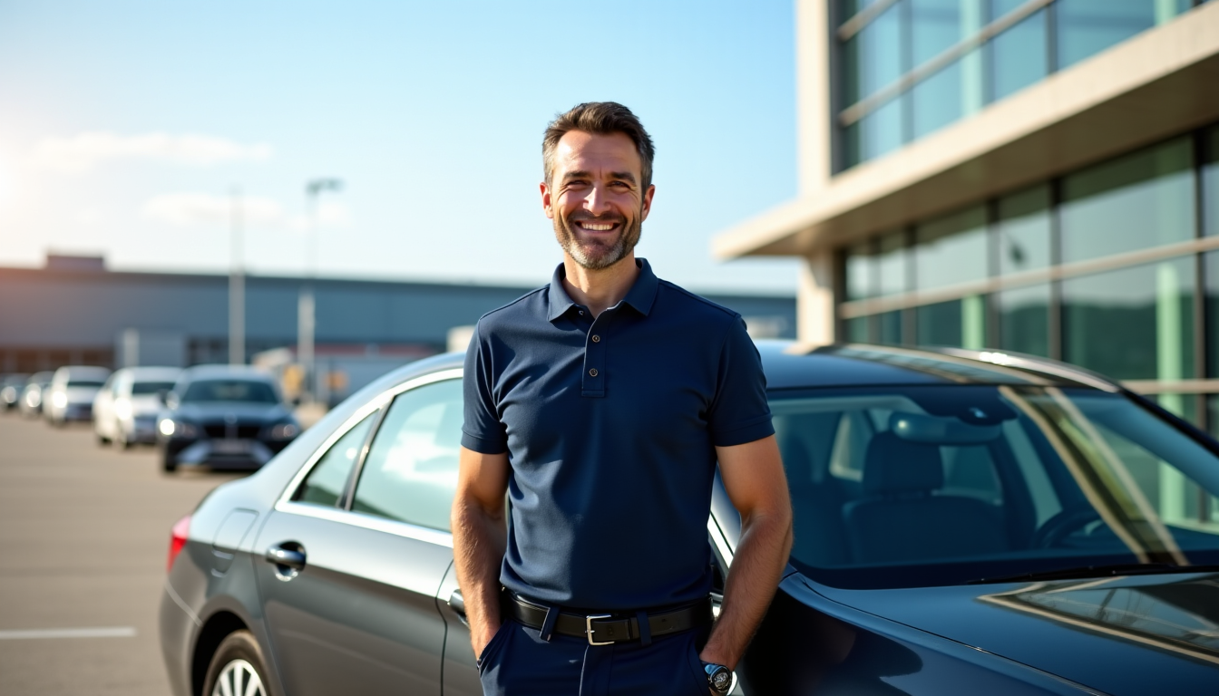 un chauffeur VTC aéroport Nantes fiable