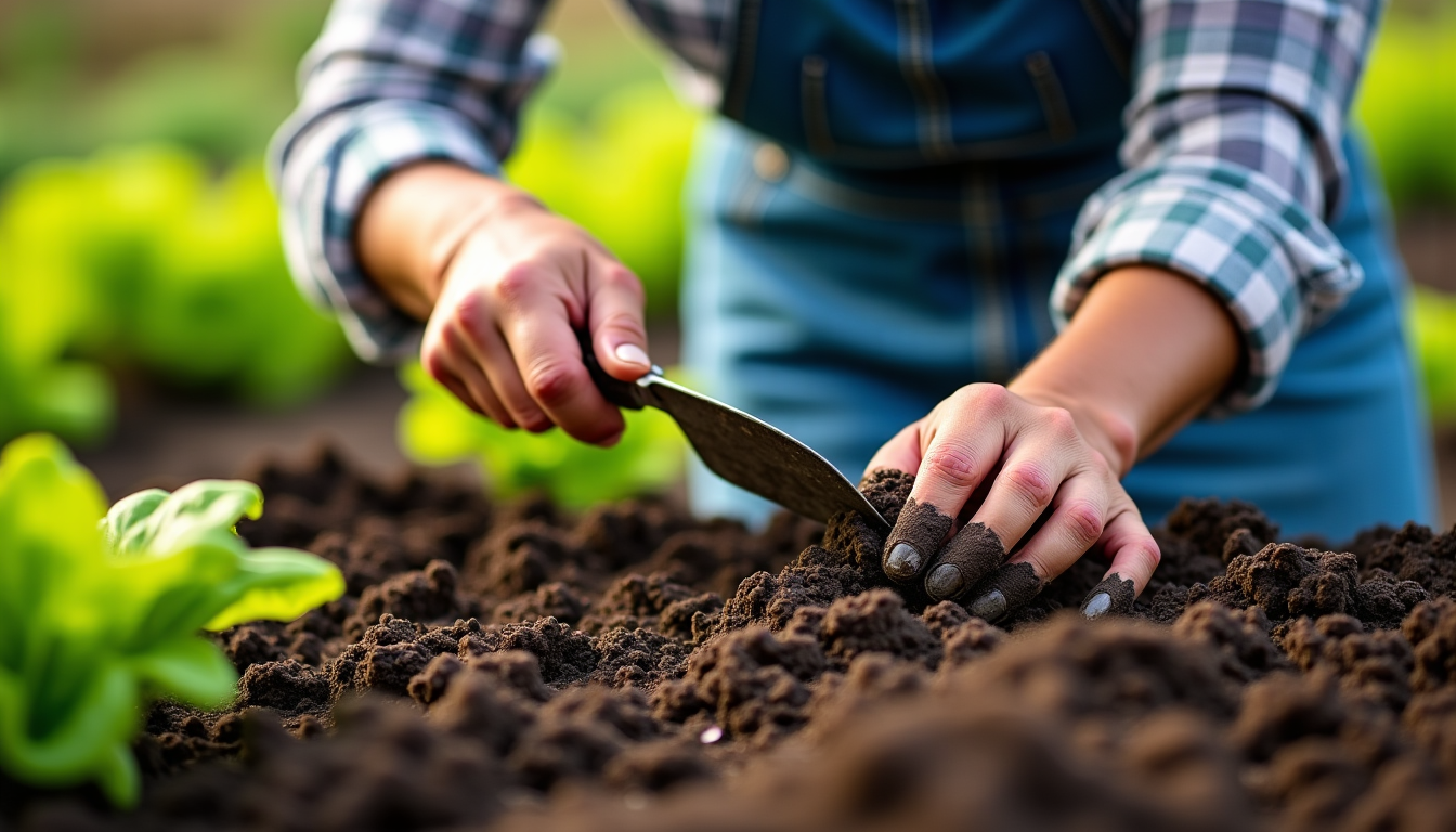 Potager bio : le secret des agriculteurs pour un sol parfait.