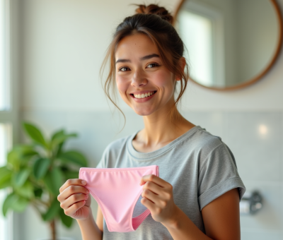 Une culotte menstruelle saine pour protéger votre flore